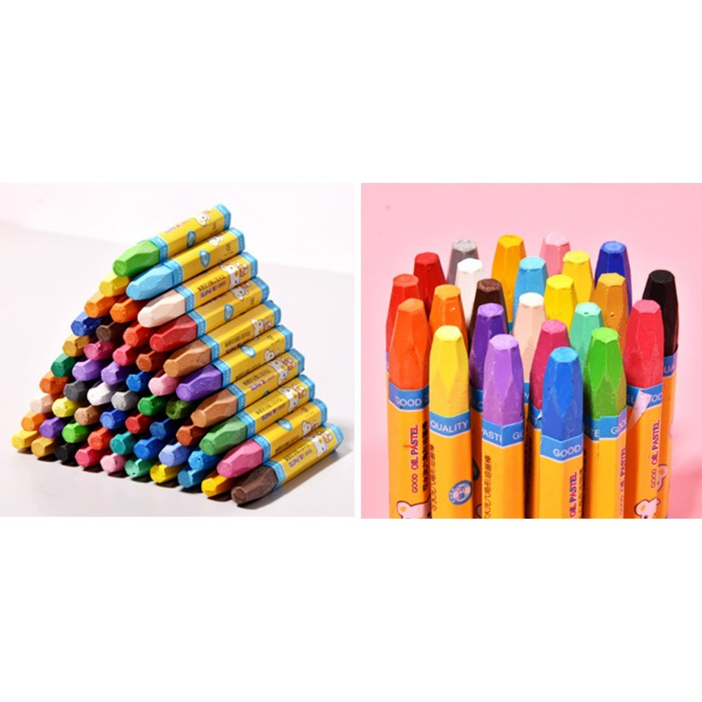 Creative Cartoon 12/18/24/36pcs Colors Non-Toxic Crayon Oil Pastel Painting Stick Kids Student Pencils 油画蜡笔(2391L) - Image 7