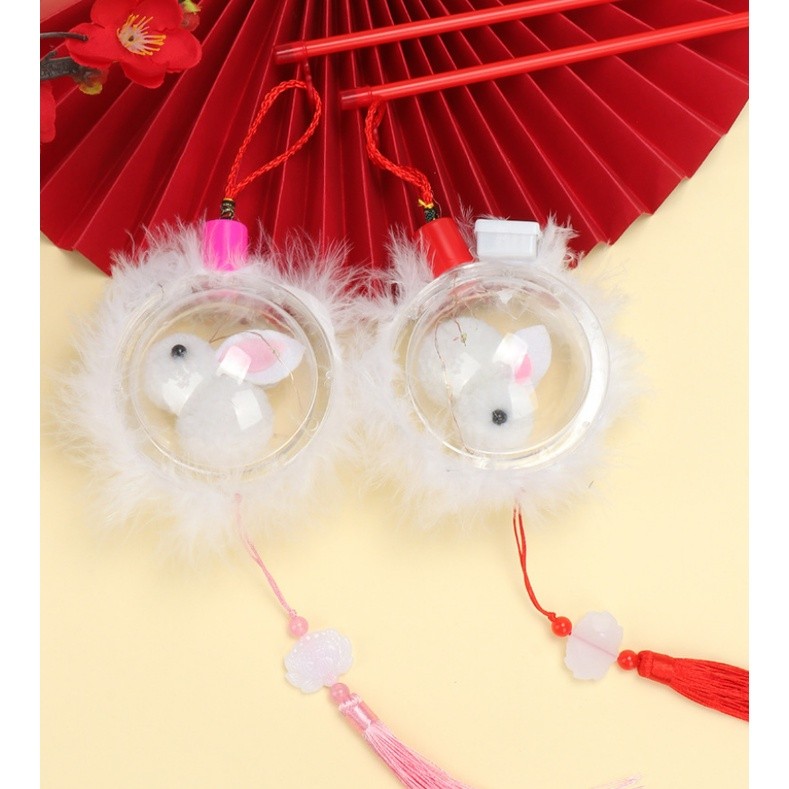 1pc Light portable lanterns children's toys LED Chinese traditional festival gift 手提灯笼(2384L) - Image 9