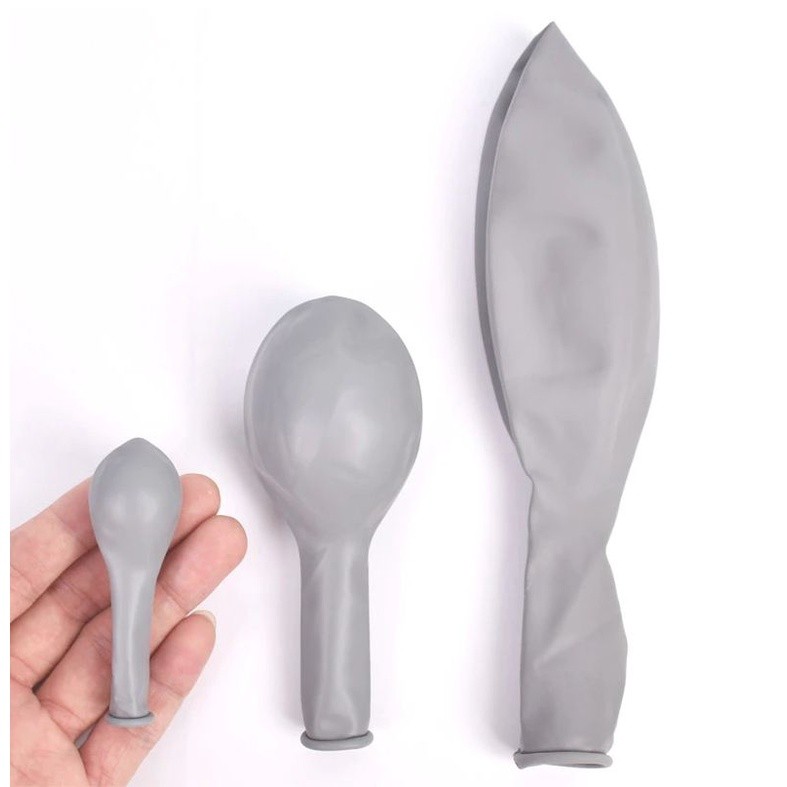 5inch 12inch 18inch Grey Balloons Round Latex balloons Arch Baby Shower Wall Backdrop Decoration(686L) - Image 7
