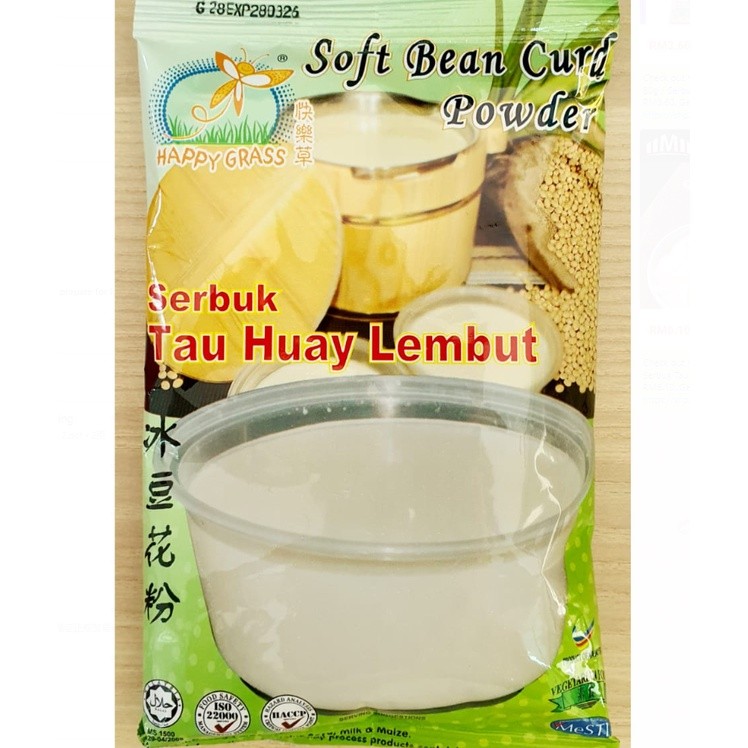 Happy Grass Soy Bean Curd Powder Serbuk Tau Huay Lembut Tau Fu Fa 80gm/150gm (2664L)