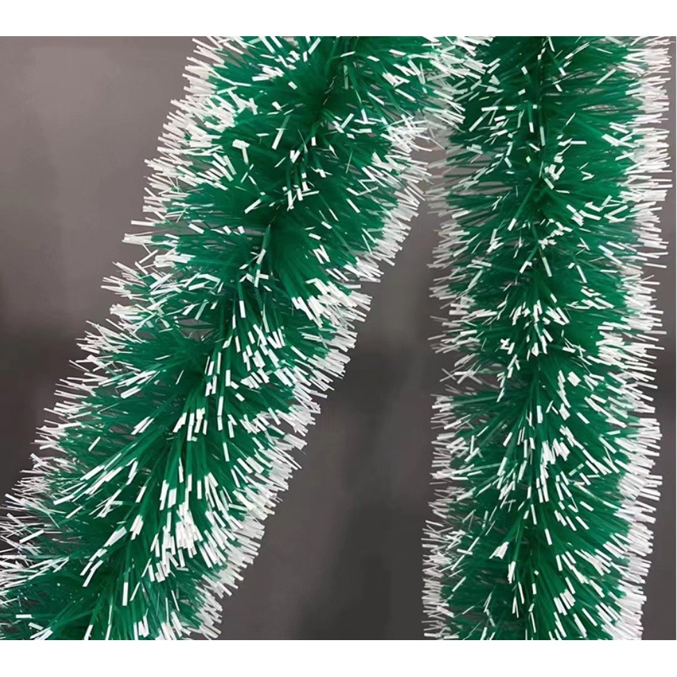 2m Christmas Decoration Ribbon Garland Christmas Tree Ornaments Dark Green Ribbon DIY Decor Tinsel Xmas Party(1104L) - Image 13