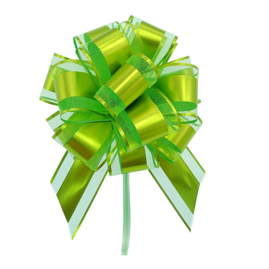 1pc 50# Flower Car Gifts Wedding Pull Bow Ribbons Wrap Packing Valentines Day Birthday 大号哑光金属色球花(2745L) - Image 15