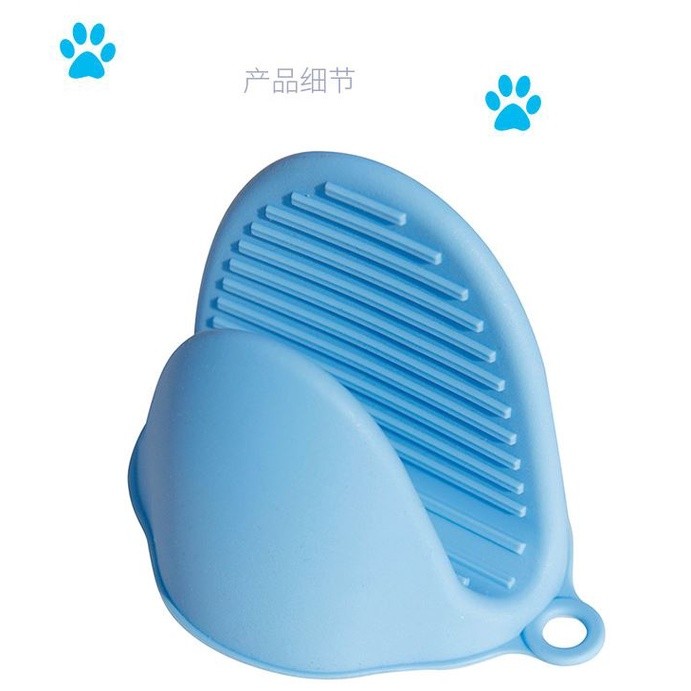 1pc Oven Mitts Silicone Anti-scald Pot Holder Potholders Microwave Oven Gloves for Baking Kitchen Tools (2755L) - Image 7
