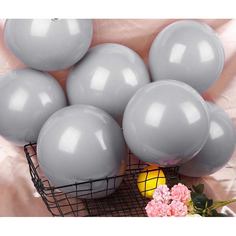 5inch 12inch 18inch Grey Balloons Round Latex balloons Arch Baby Shower Wall Backdrop Decoration(686L) - Image 5