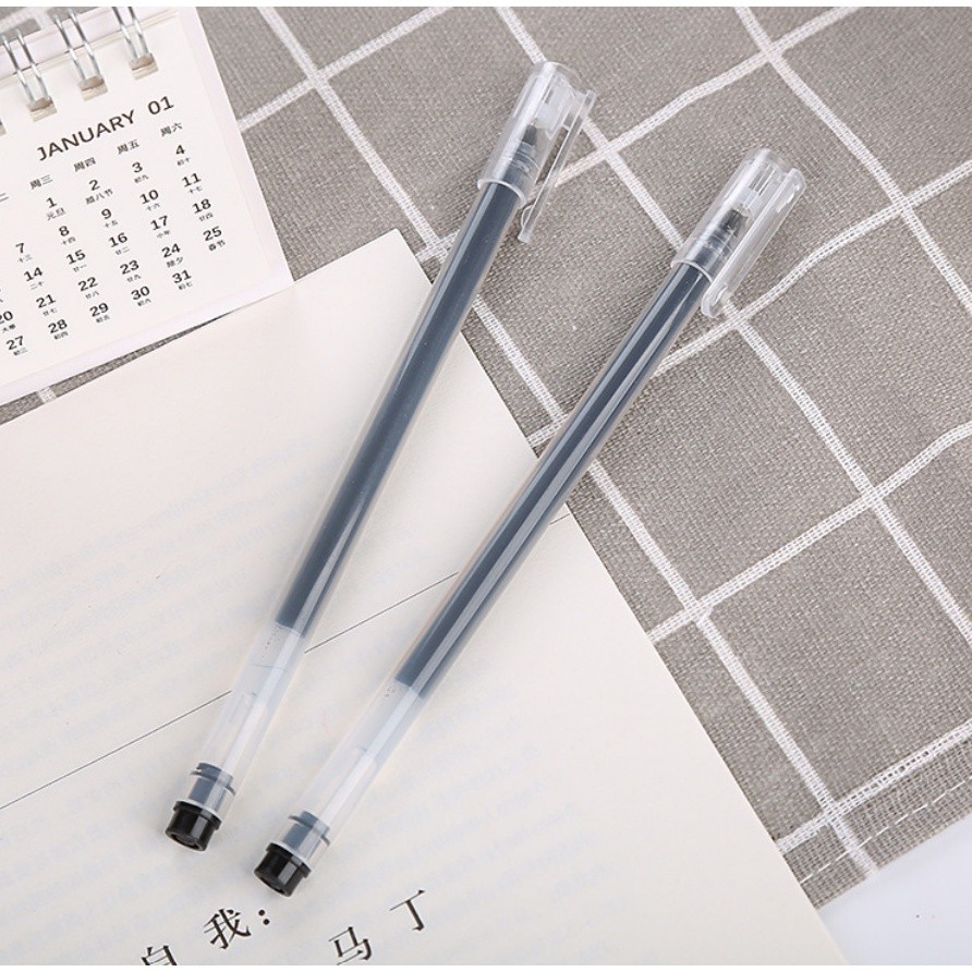 1pc 0.5mm Black Red Blue Gel Pens for Writing Office Accessories Stationery School Supplies Exam Signature 中性笔(2369L) - Image 11