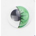 8-24mm Googly Eyes Self-adhesive Plastic Eyelash Eye Wobbly Googly Eyes DIY Sewing Crafts scrapbooking(1169L) - Image 19