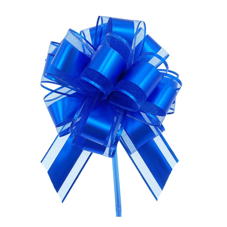 1pc 50# Flower Car Gifts Wedding Pull Bow Ribbons Wrap Packing Valentines Day Birthday 大号哑光金属色球花(2745L) - Image 10