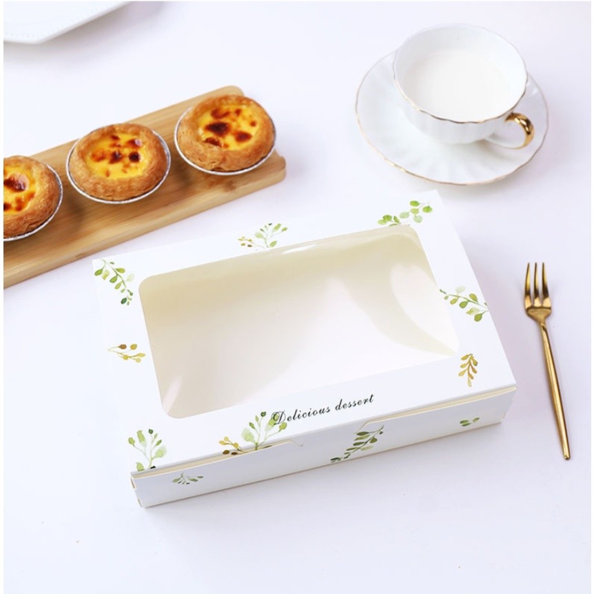 1pc 4inch Cake Boxes with Window, Brownie Boxes, Cardboard Food Boxes for Cupcakes Pastries Donuts by Gbateri蛋糕盒子(2401L) - Image 10
