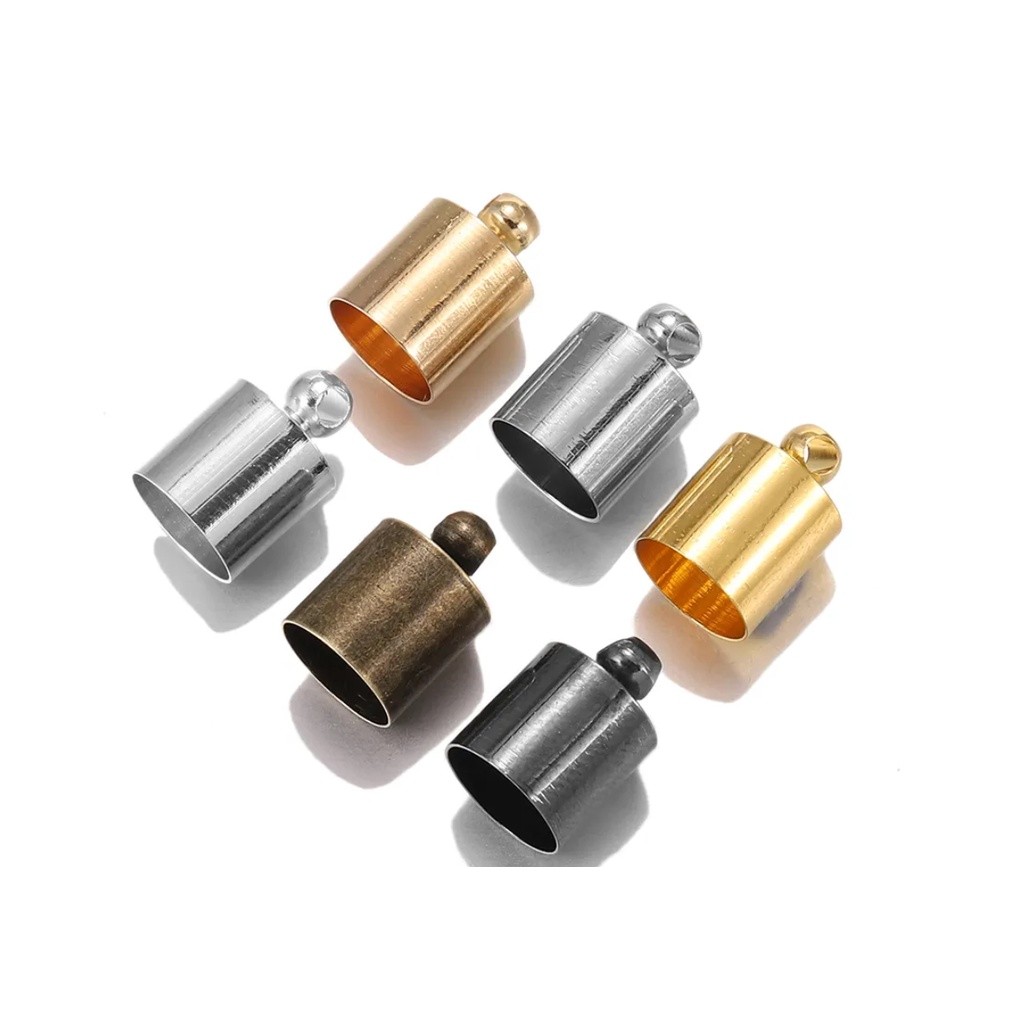 5pcs/lot Tassel Leather Cord End Crimp Caps Beads End Tip Cap For DIY Necklace Jewelry Making Findings砝码流苏帽(2508L) - Image 6