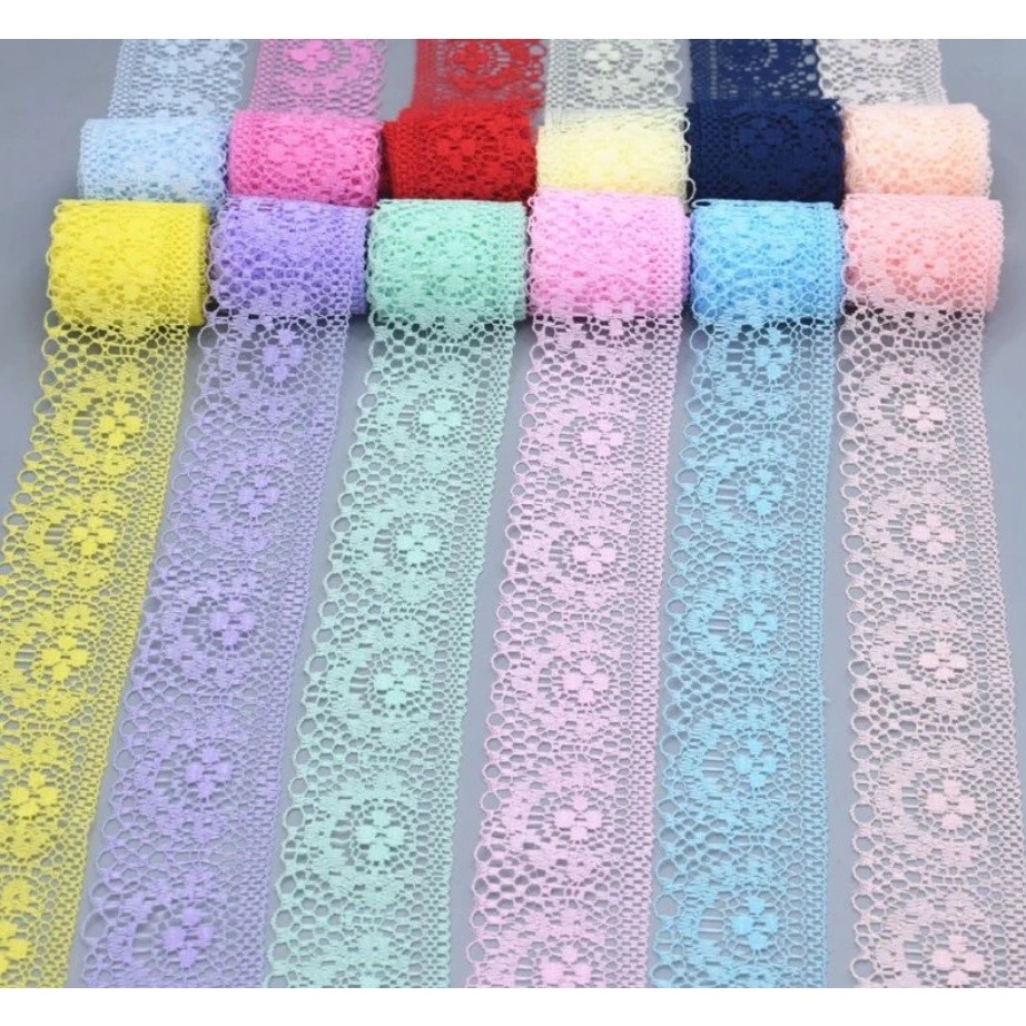1yard 3.7cm high quality White lace ribbon/width 37mm, diy clothing, dress, jewelry and other accessories 镂空蕾丝花边 (475L)