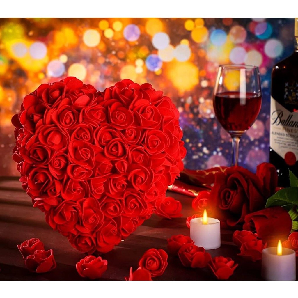 1pc Large Polystyrene Styrofoam Foam Heart-shaped Craft For Christmas Decoration泡沫桃心(2479L) - Image 4