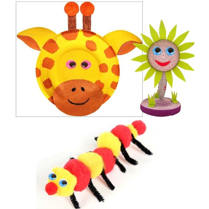 8-24mm Googly Eyes Self-adhesive Plastic Eyelash Eye Wobbly Googly Eyes DIY Sewing Crafts scrapbooking(1169L) - Image 8