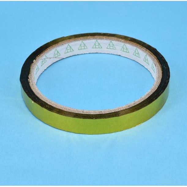 25/50m Gold Silver Foil Washi Tapes Laser Colors Glitter Slim Decorative Adhesive Masking Tape 亮绿胶带 (866L) - Image 4
