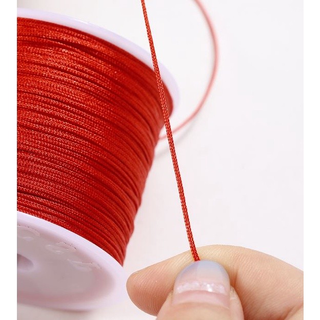 1yard 0.8mm Nylon Thread Cord Chinese Knot Cord Bracelet Braided String For DIY Tassels Beading String Jewelry (2446L) - Image 4