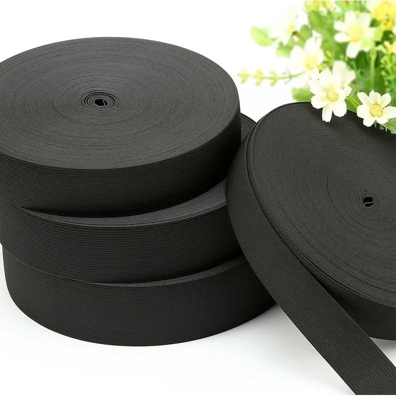 1yard 4/5/6/8/10/12/20mm Flat Elastic Band White Nylon Rubber Waist Band for Pregnant Baby DIY Sewing Garment 松紧带(1947L) - Image 10