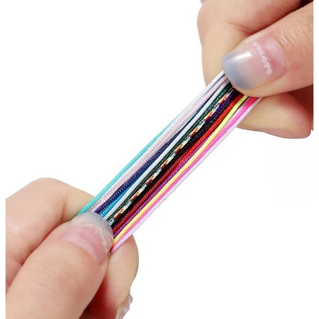1yard 0.8mm Nylon Thread Cord Chinese Knot Cord Bracelet Braided String For DIY Tassels Beading String Jewelry (2446L) - Image 5