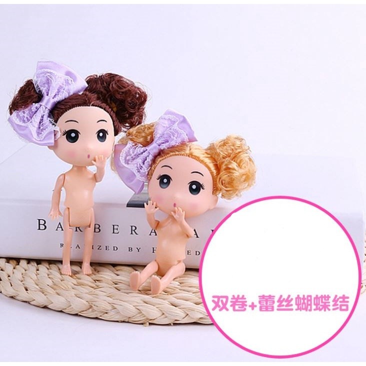 12cm Mini Barnie Doll Barbie Doll Princess Prosthesis Embryo Cake Germ Model(1448L) - Image 8