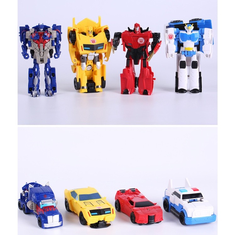 New Transforming Robot Dinosaur Car Deformation Car Toys Inertial Sliding Car Automatic Transform Toy 变形机器人(2414L) - Image 7
