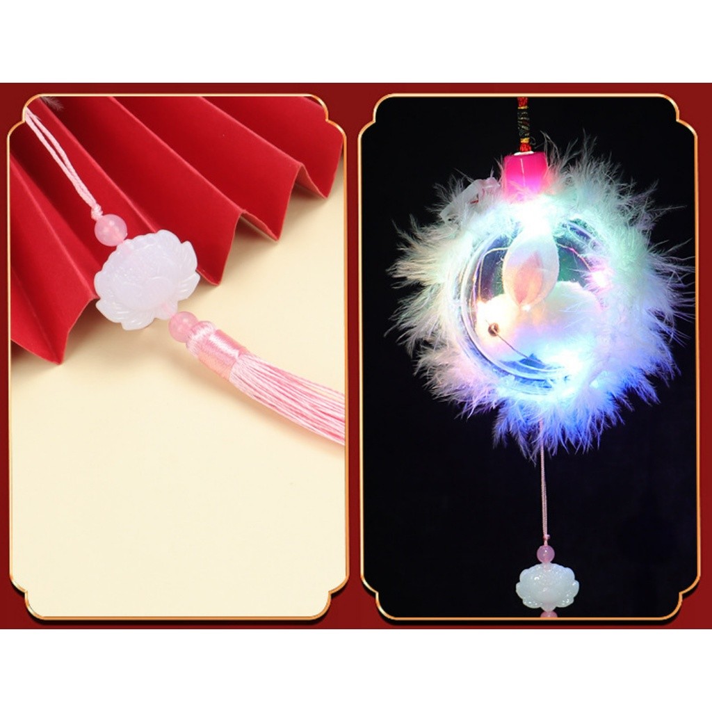 1pc Light portable lanterns children's toys LED Chinese traditional festival gift 手提灯笼(2384L) - Image 5