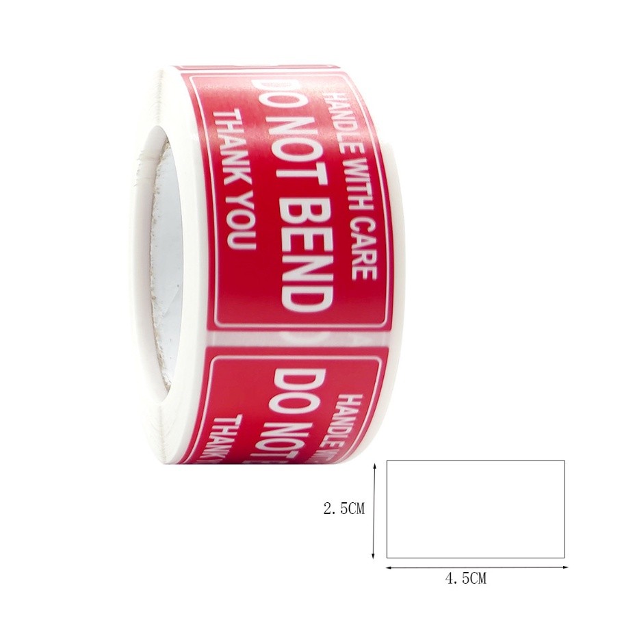 250pcs/Roll Fragile Warning Label Stickers Please Handle with Care for Goods Shipping Express Label 警示标签贴(2437L) - Image 5