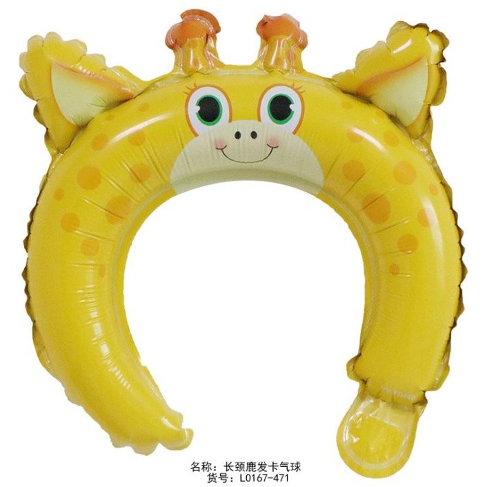 5pcs Cute Animal Foil Headband Balloon for Wedding Favors Children Birthday Party Decoration(427L) - Image 11