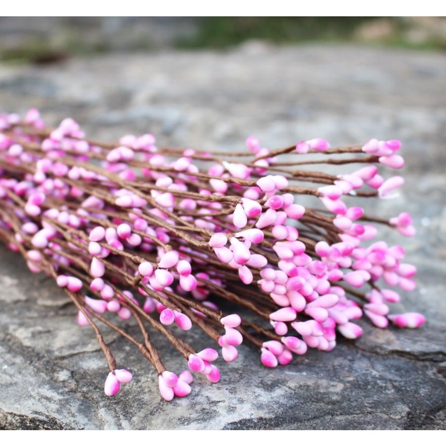 1pc 40cm Rattan Artificial Flower Wreath Small Berry Seed Berry Garland for DIY Banquet Wedding Party(857L) - Image 15