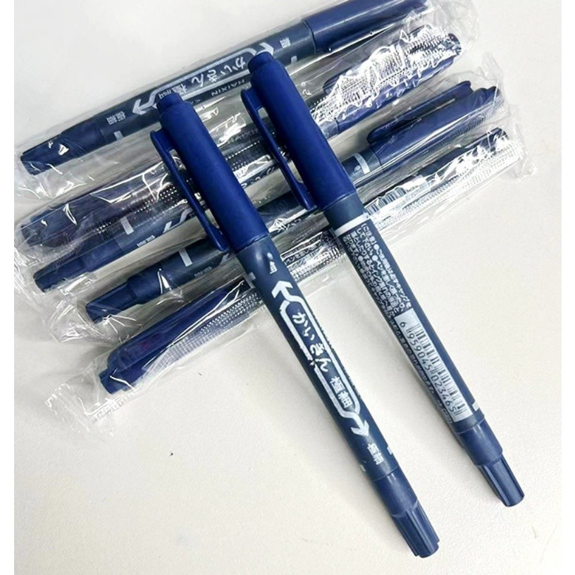 1pc Oily Small Double-headed 120 Black Marker Pen paint pens(1697L) - Image 10