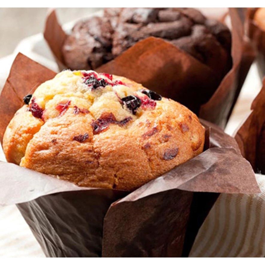 10Pcs/Lot Tulip Cupcake Baking Cups Muffin Baking Liners Holders Rustic Cupcake Wrapper Molde Cupcake Paper Cups(1477L) - Image 4