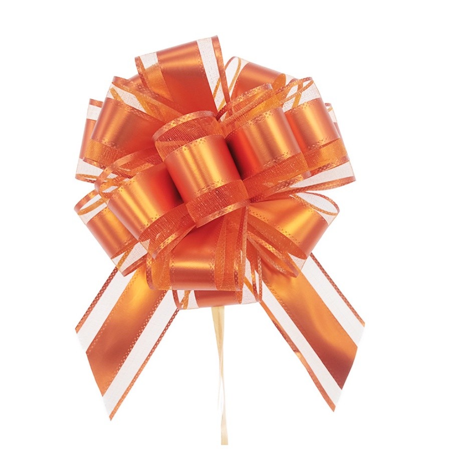 1pc 50# Flower Car Gifts Wedding Pull Bow Ribbons Wrap Packing Valentines Day Birthday 大号哑光金属色球花(2745L) - Image 11