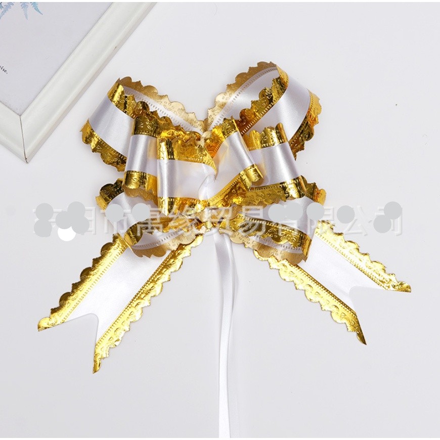 5pcs Pull Bow Ribbons Wedding Birthday Party Decor Birthday Gift Packing Romantic Home Car Decor DIY Pull Flower(704L) - Image 14