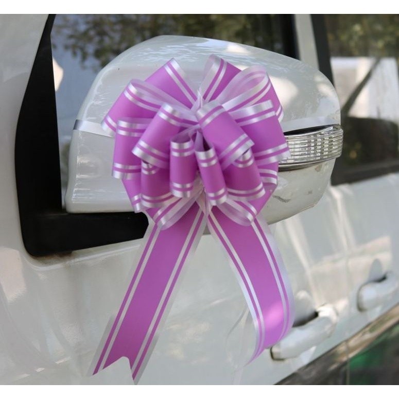 1pcs gift Bows packaging garland Pull flowers ribbon Wrap Festival Wedding Car Birthday Party Decor(710L) - Image 8