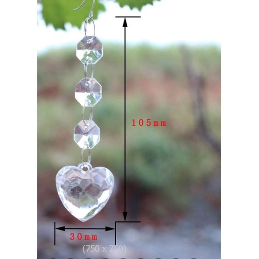 14mm~35mm Acrylic Crystal Beads Drop Shape Garland Chandelier Hanging Party Decor Wedding Decoration Centerpieces(1203L) - Image 16