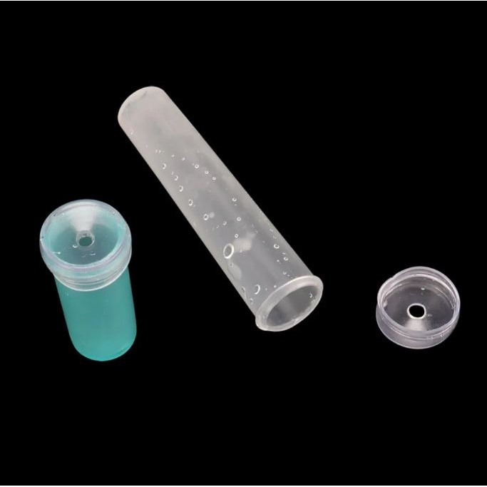 7.3cm Plastic Flower Nutrition Tube With Cap Fresh Flower Water Storage Tube Plant Fresh-keeping Culture (2510L) - Image 5
