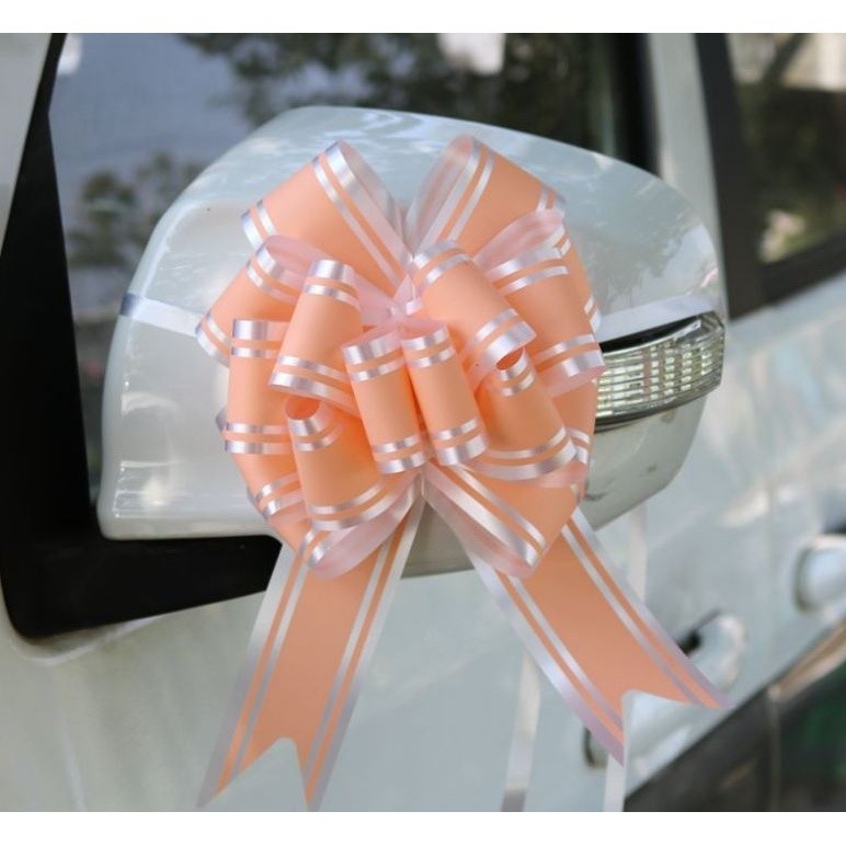 1pcs gift Bows packaging garland Pull flowers ribbon Wrap Festival Wedding Car Birthday Party Decor(710L) - Image 6