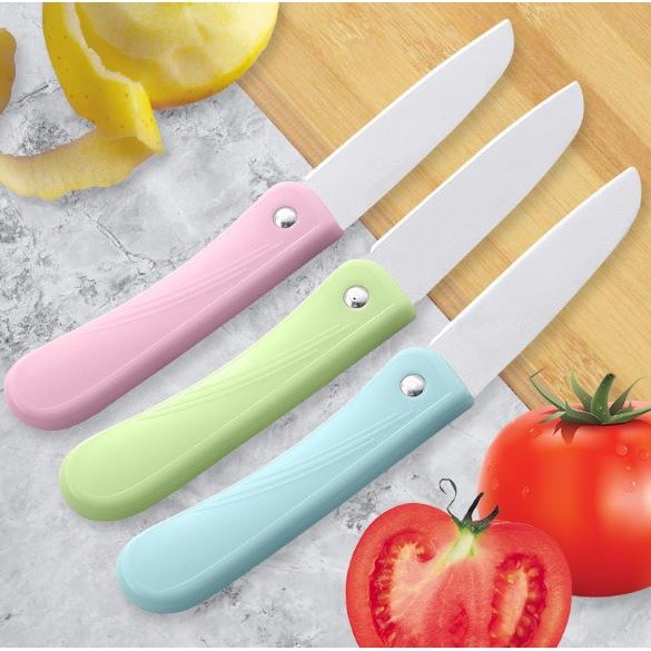 Pocket Paring Peel Folding Knife Peeler Vegetable Kitchen Fruit Zirconia Cutlery Cutter (2473L)