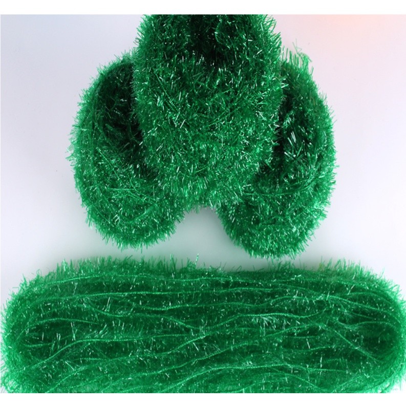 10g Wire Garland Tinsel Hanging Rattan Christmas Tree Ornament Decoration Xmas Wedding Birthday Party 纺织玻璃丝纱线 (1569L) - Image 8