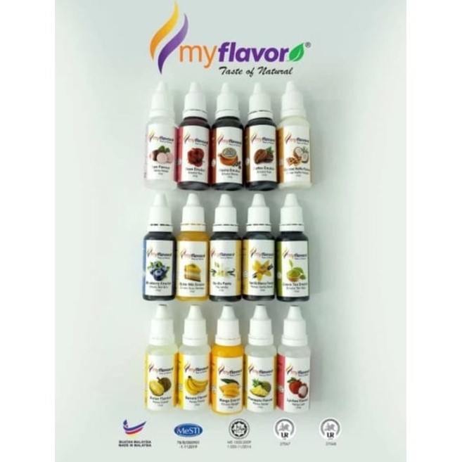 MyFlavor Edible Food Emulco/Flavour 25g each My Flavor Halal Perisa Perasa (2637L)