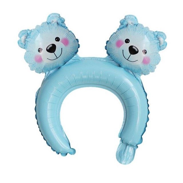 5pcs Cute Animal Foil Headband Balloon for Wedding Favors Children Birthday Party Decoration(427L) - Image 4