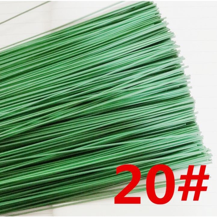 80cm PVC Covered Artificial Branches Twigs Iron Wire For Nylon Flower Accessory Silk Flower Material Bouquet (869L) - Image 8