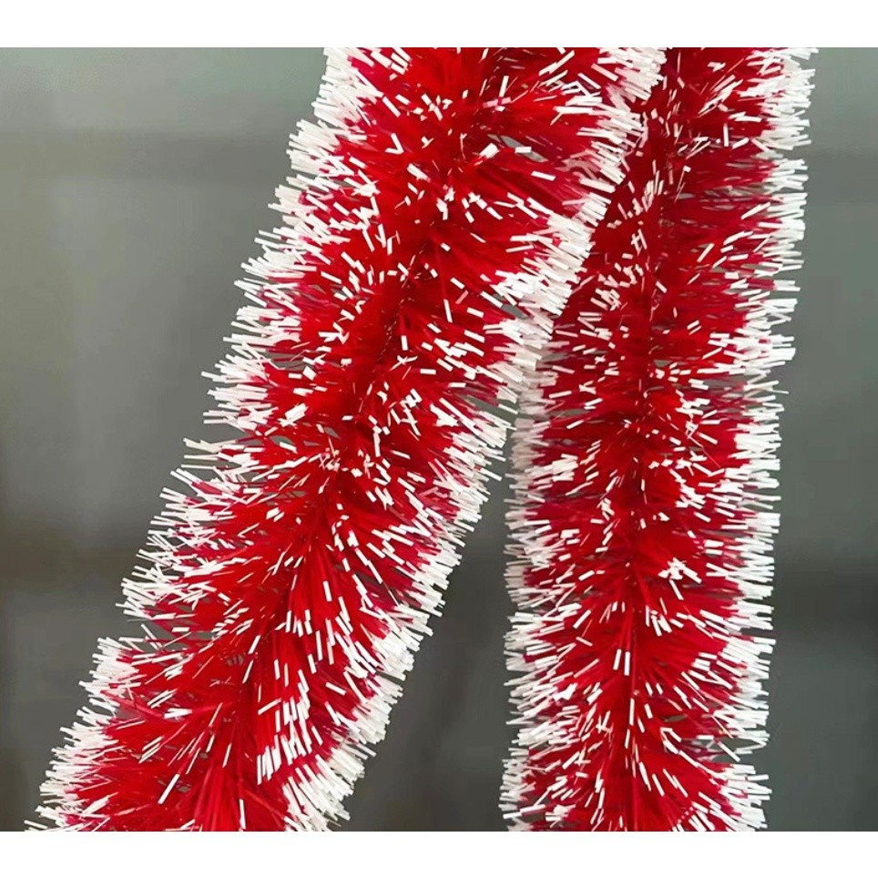 2m Christmas Decoration Ribbon Garland Christmas Tree Ornaments Dark Green Ribbon DIY Decor Tinsel Xmas Party(1104L) - Image 15