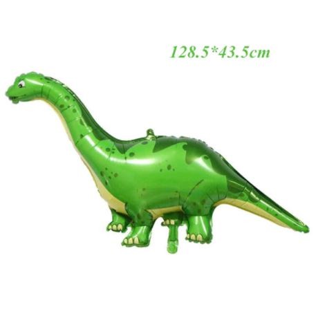 Giant Green Dinosaur Foil Balloon Happy Birthday Paper Banner For Jurassic Dino World Decorations Jungle(1202L) - Image 7