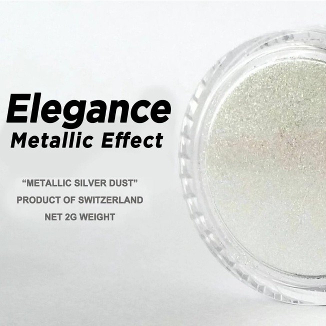 (2g) Millusion 24K Metallic Edible Gold Dust for Cake and Dessert Pewarna Makanan Serbuk Emas Kek Gold Powder (2618L) - Image 10