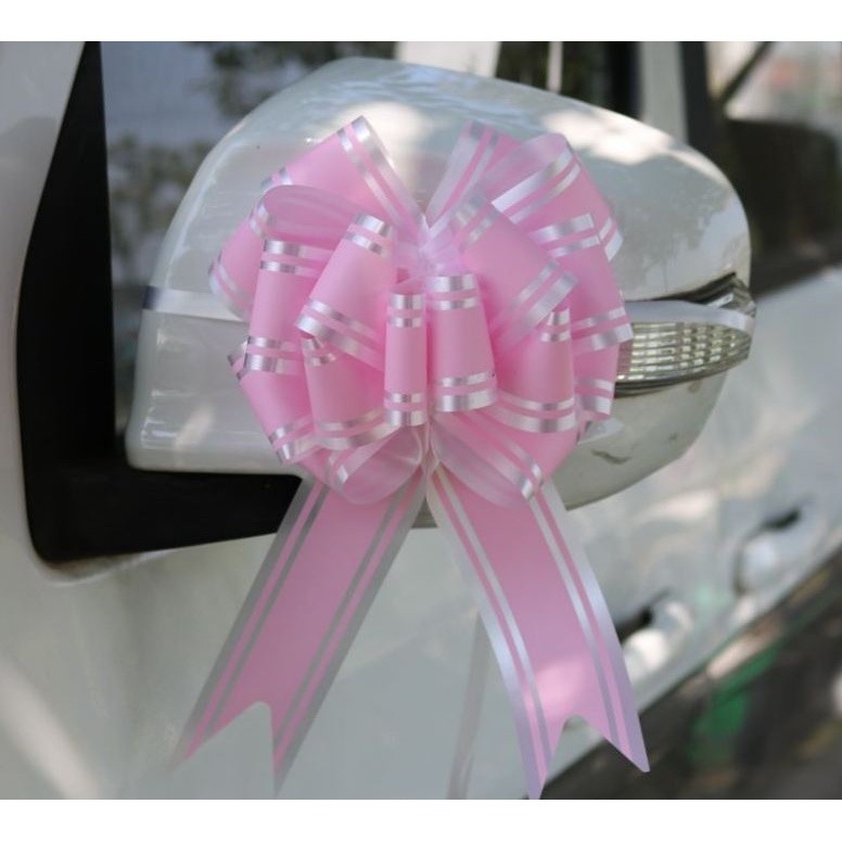1pcs gift Bows packaging garland Pull flowers ribbon Wrap Festival Wedding Car Birthday Party Decor(710L) - Image 4
