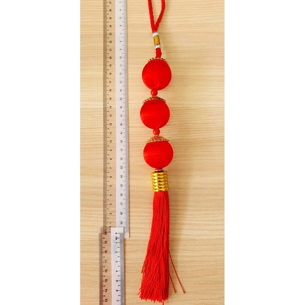 1pc 5cm Small Flocking Red Lanterns Wedding Party Decor Gift DIY Craft Cute Chinese Plastic Lanterns(578L) - Image 10
