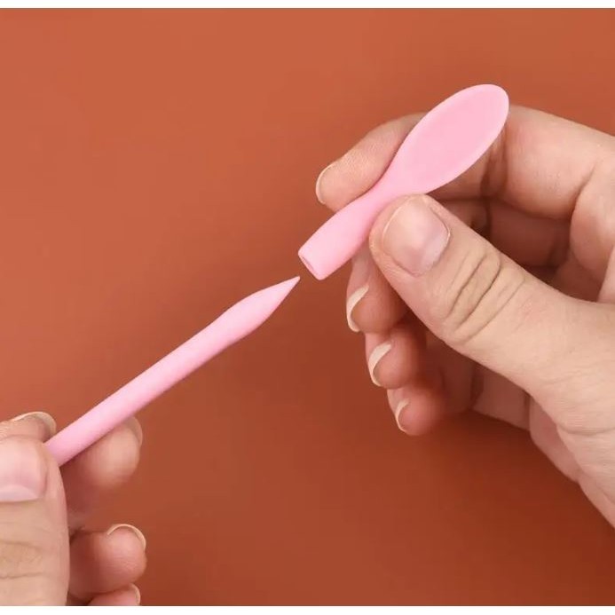 Silicone Spatula Mini Jam Scraper Small Tip Double-headed Scoop Cream Butter Spoon Kitchen Accessories Creative (2847L) - Image 7