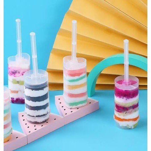 5/6pcs Pushable Cake Holders Dessert Baking Decoration Tool Set Push Cake Mold Cylinder Shaped Cake Pusher Pops (1491L) - Image 3