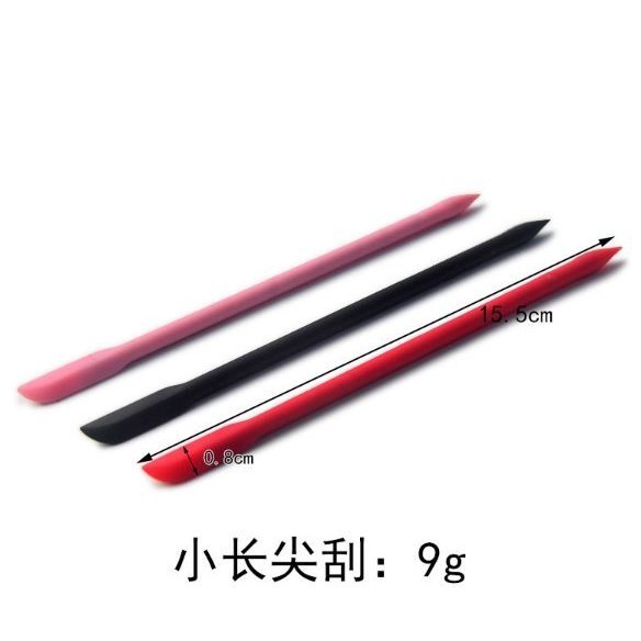 Silicone Spatula Mini Jam Scraper Small Tip Double-headed Scoop Cream Butter Spoon Kitchen Accessories Creative (2847L) - Image 9