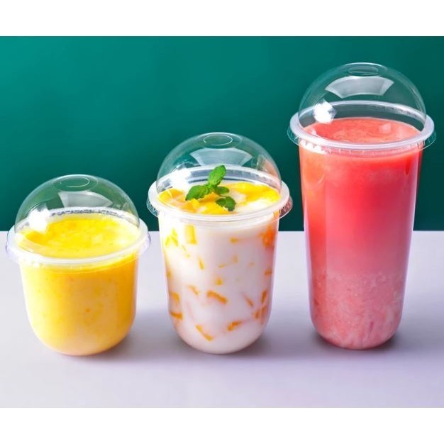 360/500/700ML Pudding Cups With Lids Plastic Boxes Ice-Cream Mousse Dessert Picnic Party Packing Dessert Cups(2845L) - Image 2