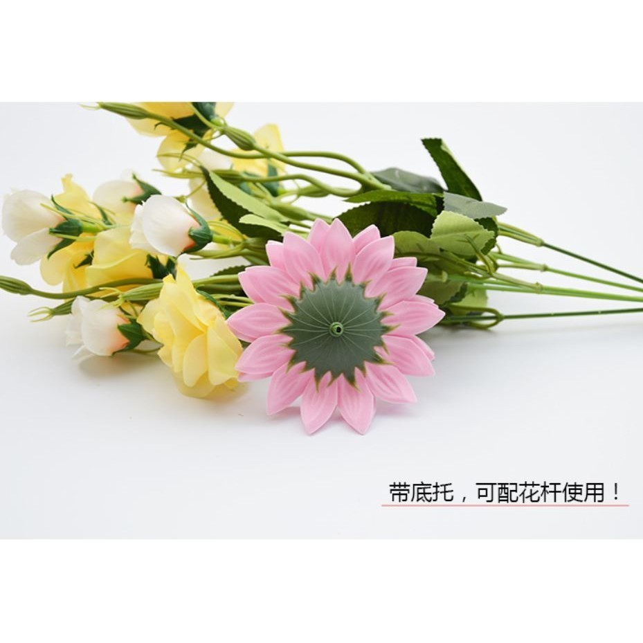25pcs/box Sunflower Soap Flower Head Bouquet Gift Box Decor with DIY wedding Christmas home decor (644L) - Image 4