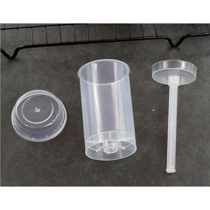 5/6pcs Pushable Cake Holders Dessert Baking Decoration Tool Set Push Cake Mold Cylinder Shaped Cake Pusher Pops (1491L) - Image 8
